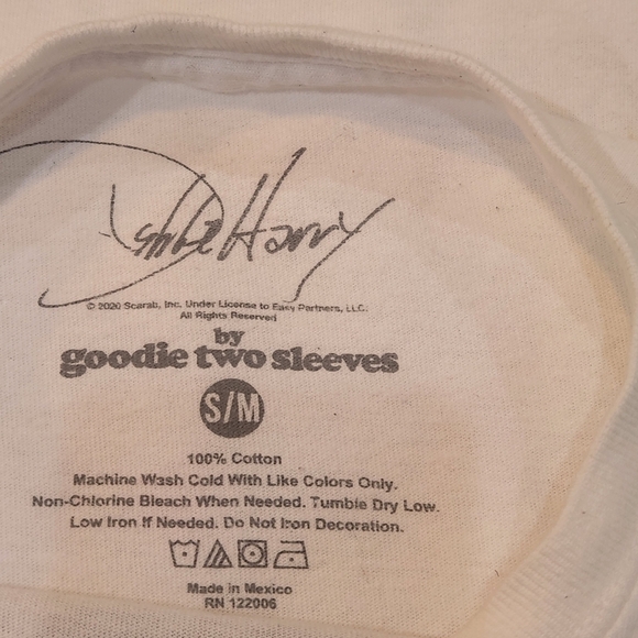 Blondie & David Bowie T-Shirt Size S/M - Picture 11 of 11